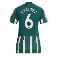 Manchester United Lisandro Martinez #6 Replica Away Shirt Ladies 2023-24 Short Sleeve